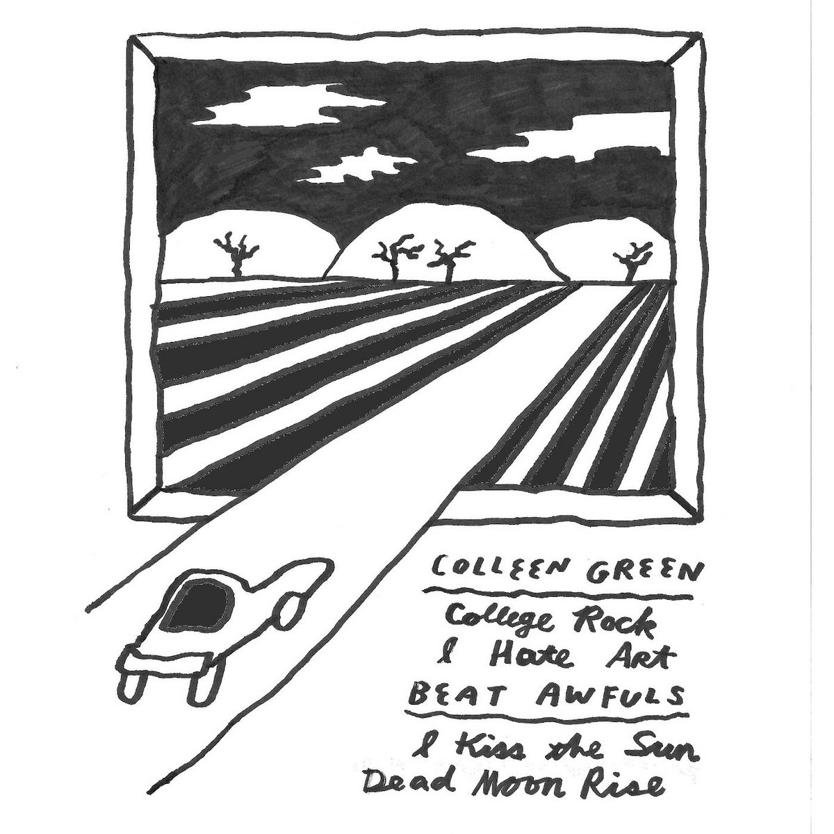 album art for Collen Green/Beat Awfuls split